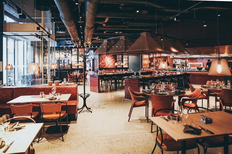 The open kitchen at Kathmandu Momo